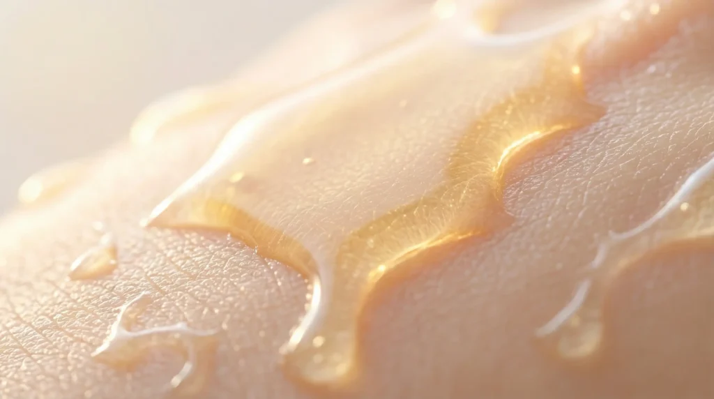 Silvae Moisturizer on skin